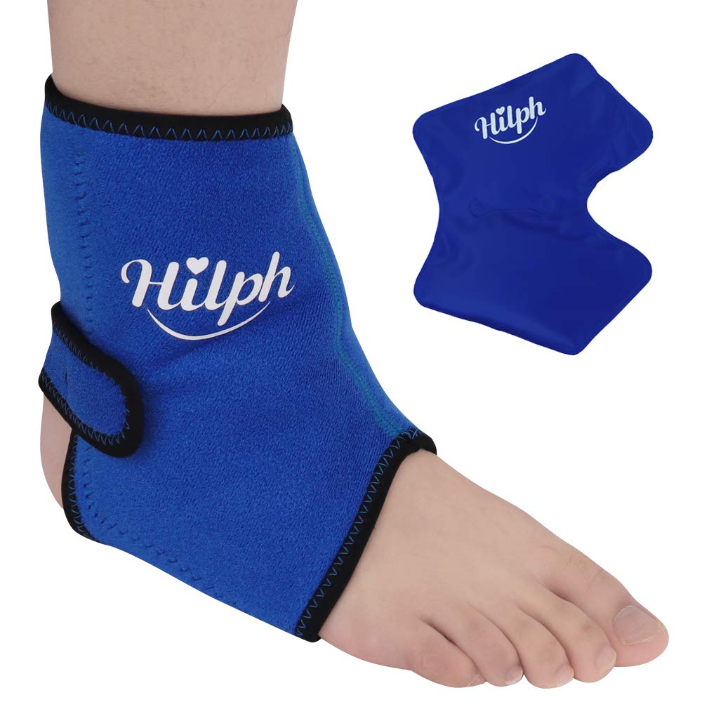 Tobillera de pie para terapia de frío , bolsa de refrigeración Flexible y reutilizable para lesiones deportivas, alivio del dolor muscular, soporte de muñeca, paquete de hielo, 1 ud.