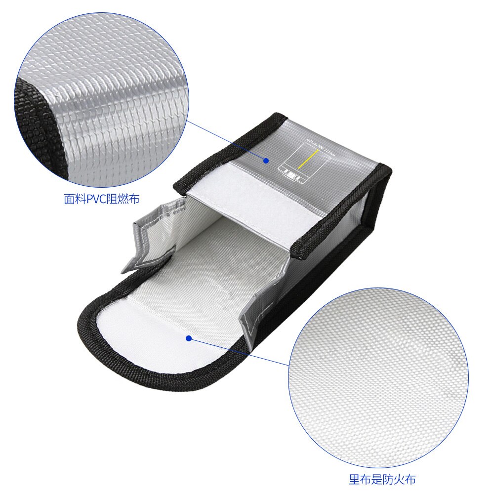 For DJI Mavic Mini Battery package 1/2/3 Battery pack Protective Storage Bag LiPo Safe Bag Explosion-Proof For DJI Mavic Mini
