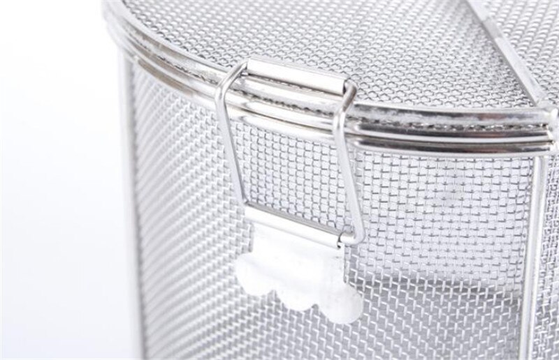 Stor 25*25cm 304 rostfri kryddpåse såssoppa smak kryddlåda te köttkorg gryta slaggseparering durkslag