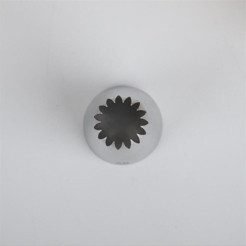 Rvs Nozzle Cake Decorating Tips Schrijven Buis Icing Nozzle Bakken &amp; Gebak Gereedschappen Cupcake Bakken Tools 6B