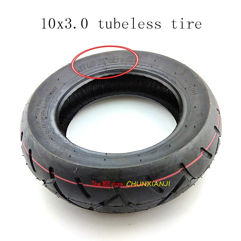 Super 10x 3,0 10x 3,00 elektrische Rolle schlauchlos Vakuum reifen 10*3,0 Rolle vakuum reifen 10 zoll erweiterung und verdickung reifen