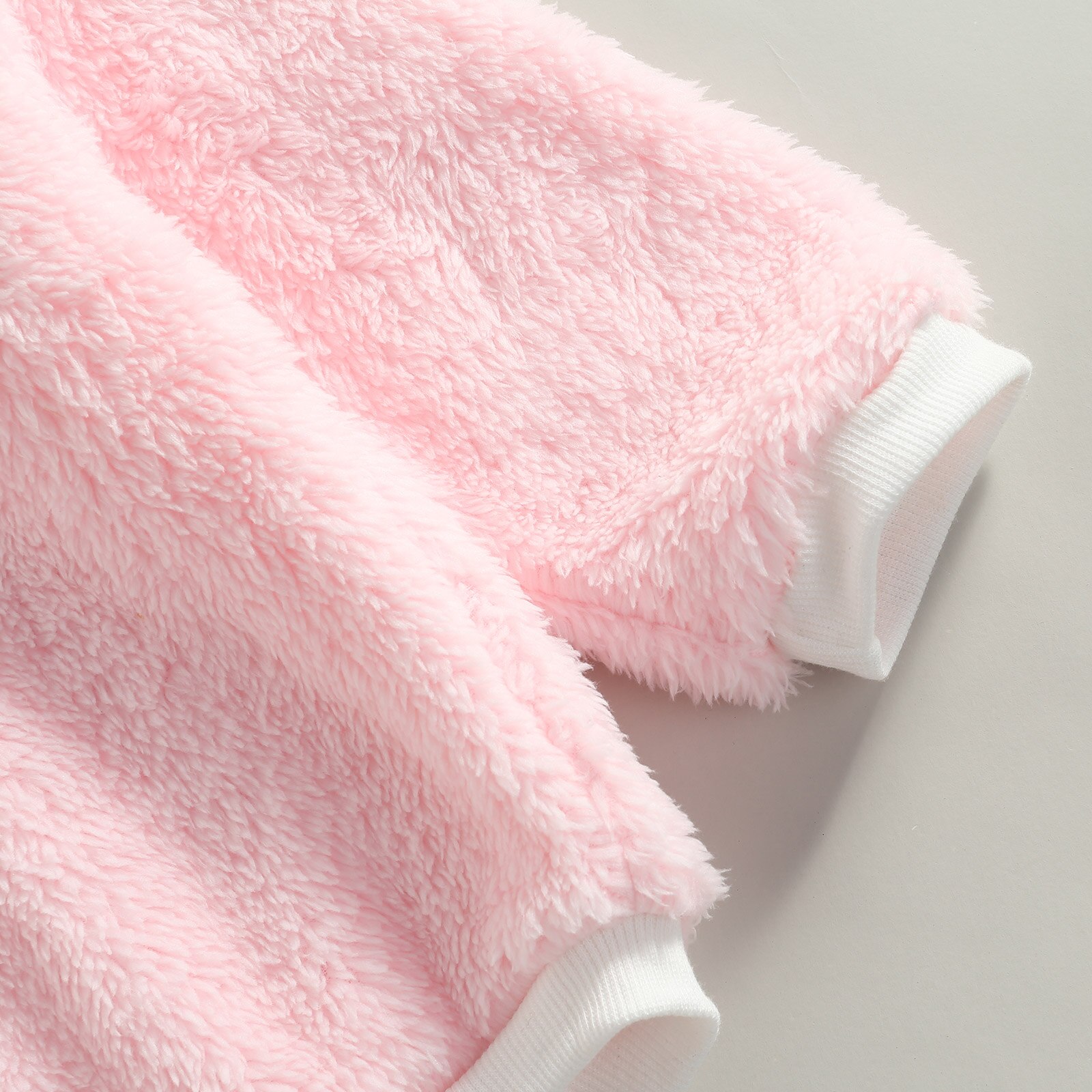 Macacão infantil de pelúcia, macacão de outono para meninos e meninas, roupa de inverno com gola em o, mangas compridas, macacão com botões e virilha, 2021