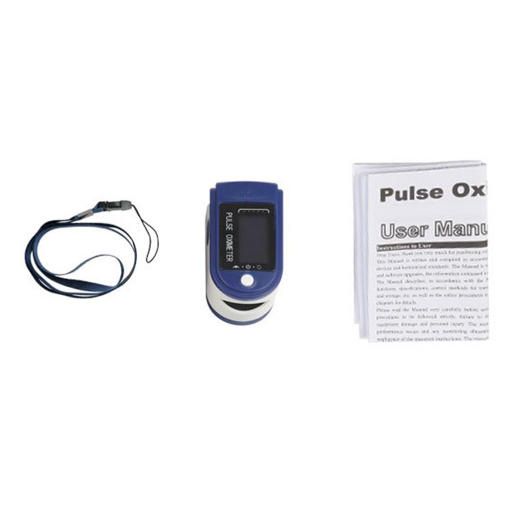 Draagbare Vinger Oximeter Vingertop Pulsoximeter Apparatuur Met Sleep Monitor Hartslag Spo2 Pr Pulsoximeter