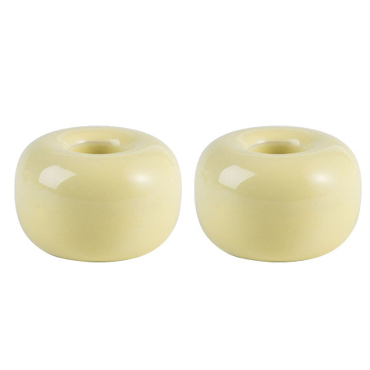 2 pcs Handmade Escova Stand Holder Antiskipping Eco Escova Stand Holder para Bancadas Da Vaidade Do Banheiro (Preto): Yellow