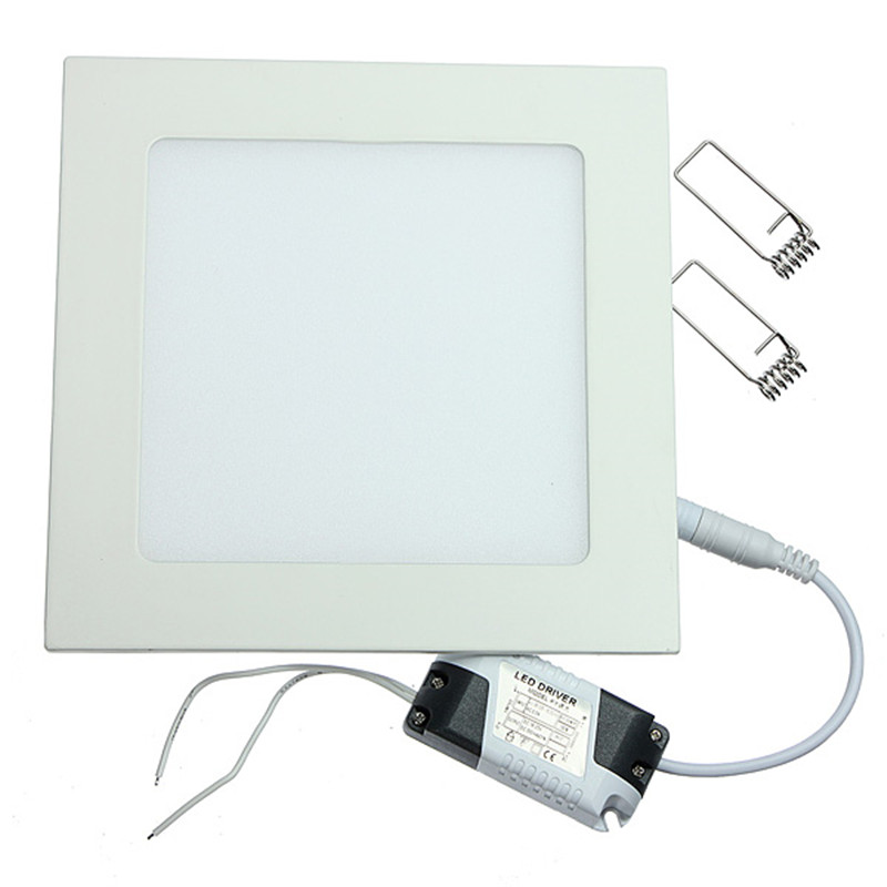 Dimmable led downlight 3W 4W 6W 9W 12W 15W 25W Square LED Spot light AC85~265V ceiling light Indoor Recessed Downlight