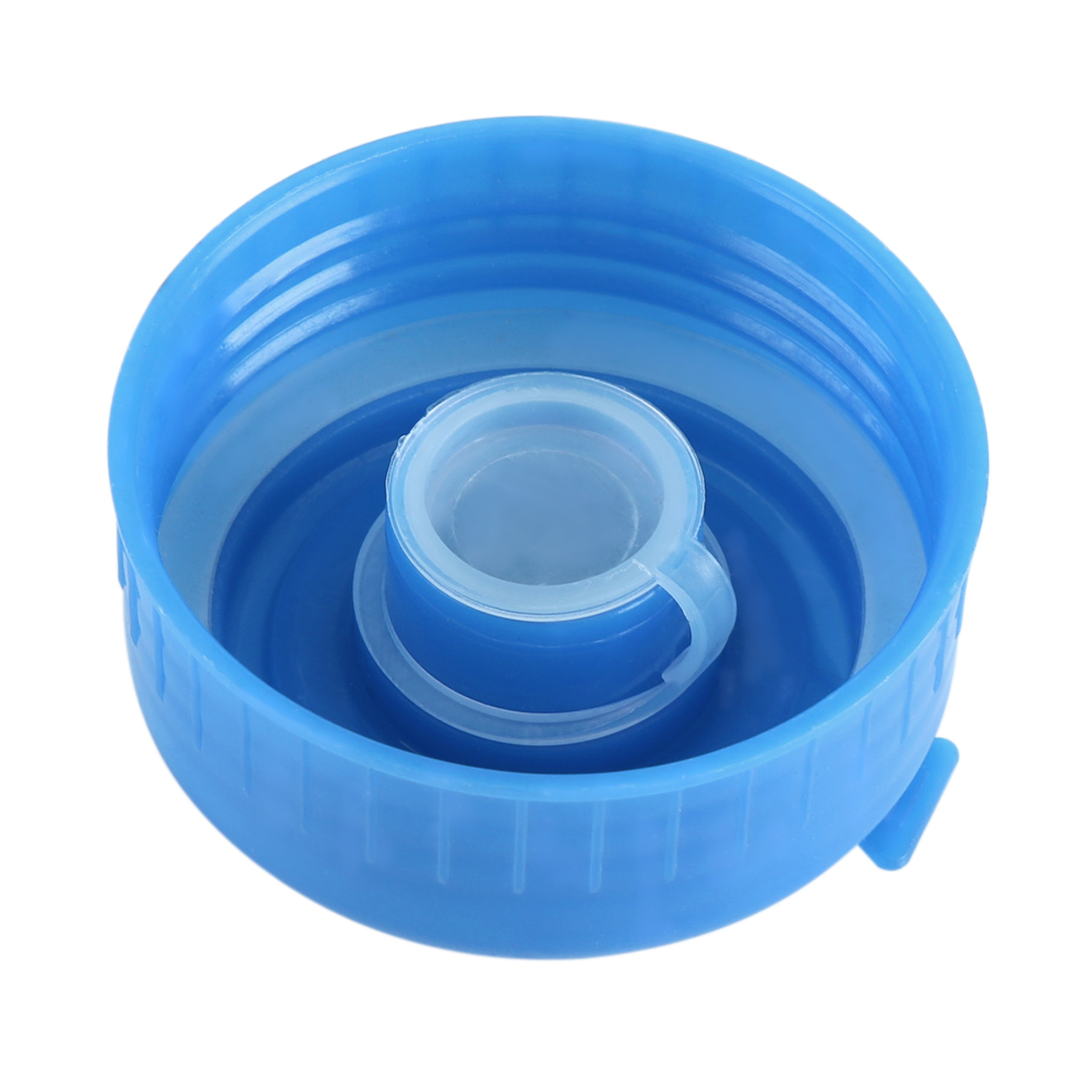 5 Stck Blau Gallonen Trinken Wasser Flasche Eimer Schraube Auf Kappe Ersatz Anti Spritzen Deckel Wiederverwendbare Kappen Spitzen Gewinde