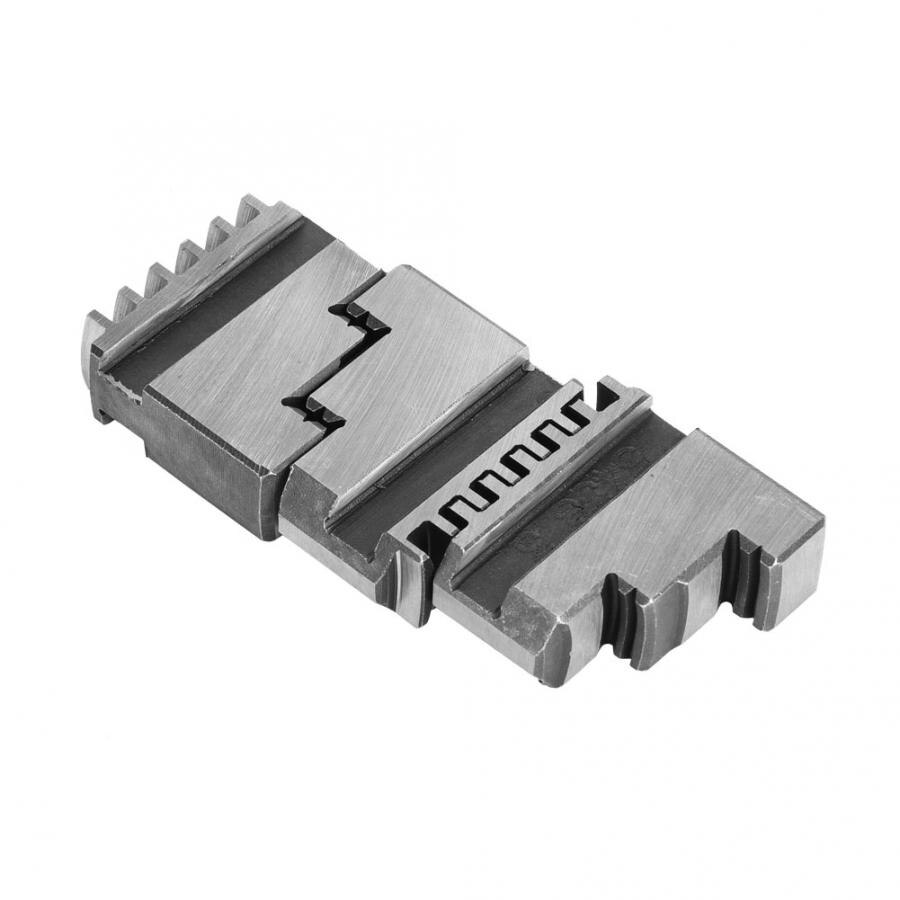 Lathe Chuck 3Pcs K11-100 External Jaw 4in Chuck 20CrMnTi High Strength Long Service Life Chuck Jaw