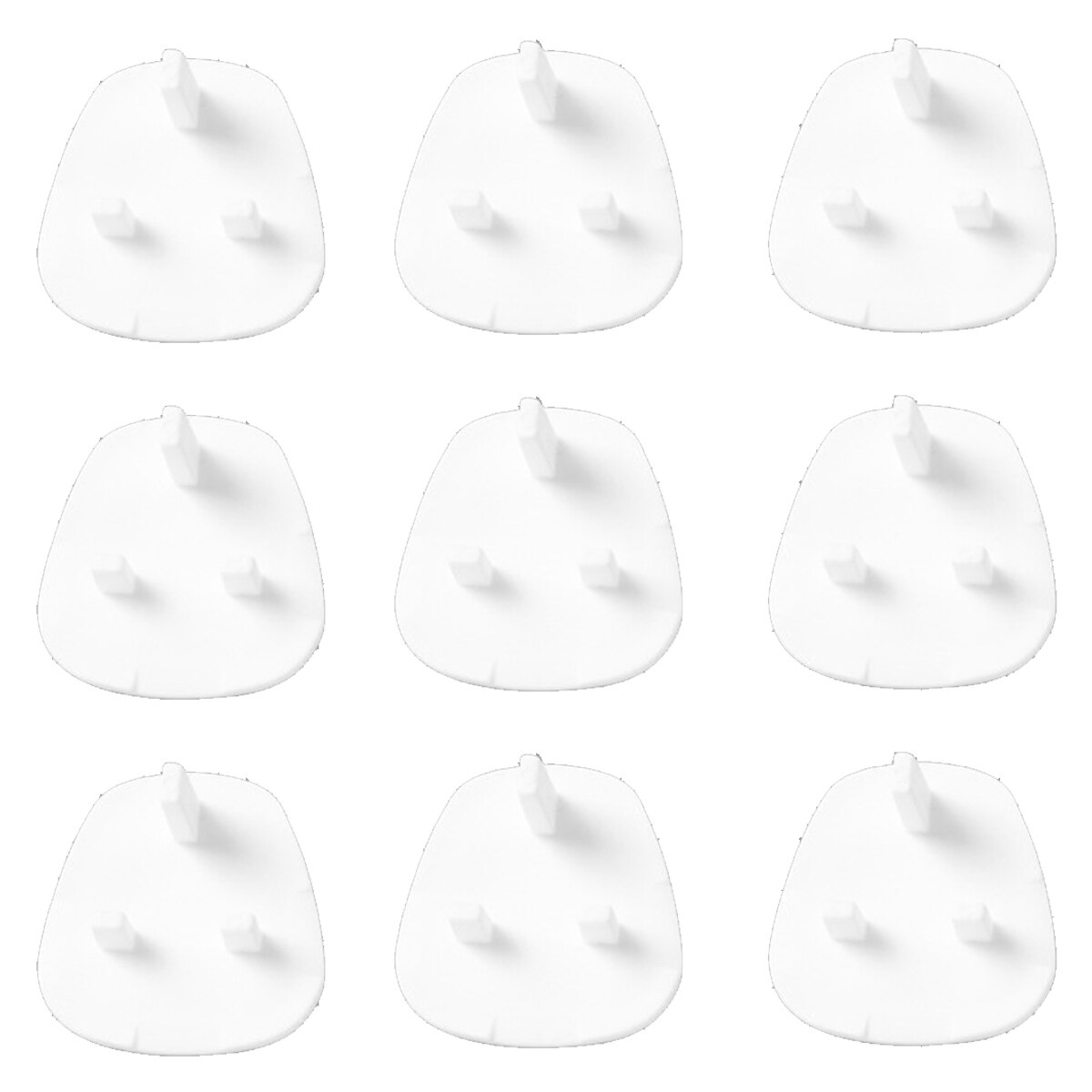 12Pcs Children Plug Protector Kids Electrical Socket Cover Standard Electric Outlets Protection Baby Security Lock