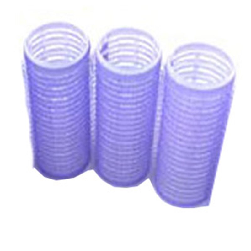 Krulspelden Zelf Grip Holding Rollers Haar Sticky Cling Stijl Voor Diy Of Kapsalon (6.2X2.0cm 10 Stuks) liep Kleur