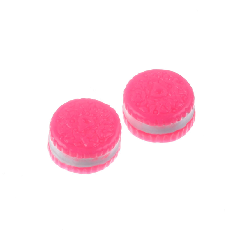 20 Uds. De galletas redondas de resina de 15mm, cabujón, decoración de fondo plano, manualidades, adornos para álbumes de recortes, accesorios Diy: Rose Red