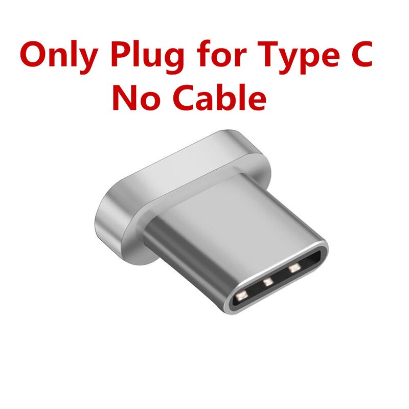 Magnetic Adapter TYPE-C To iPhone& Micro& Type C USB Plug for IPhone xs mas 8plus Sumsung Xiaomi Magnetic Charger Converter: Type-C plug