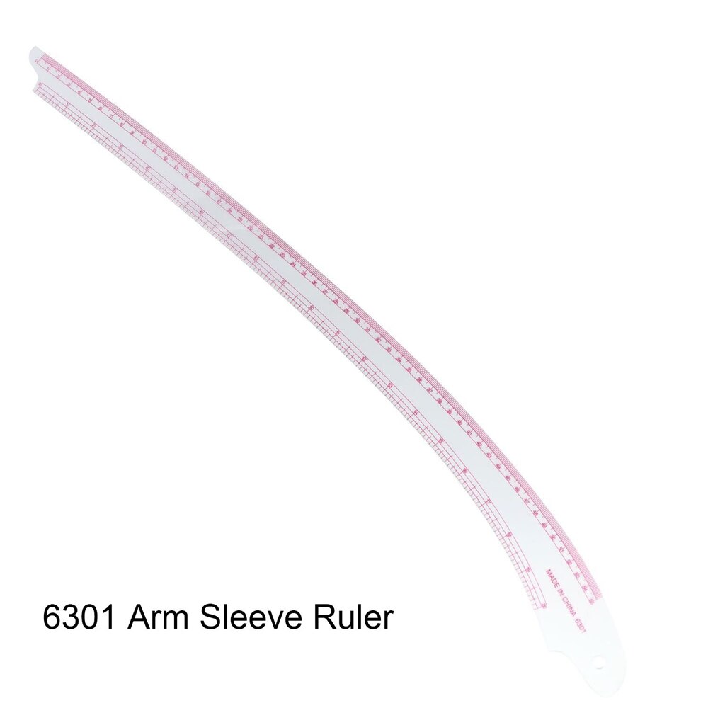 7pcs Sewing Ruler Curve Set Cutting Ruler Yardstick Sleeve Dress Curve Cut Cutting Knife Ruler Sewing Tools