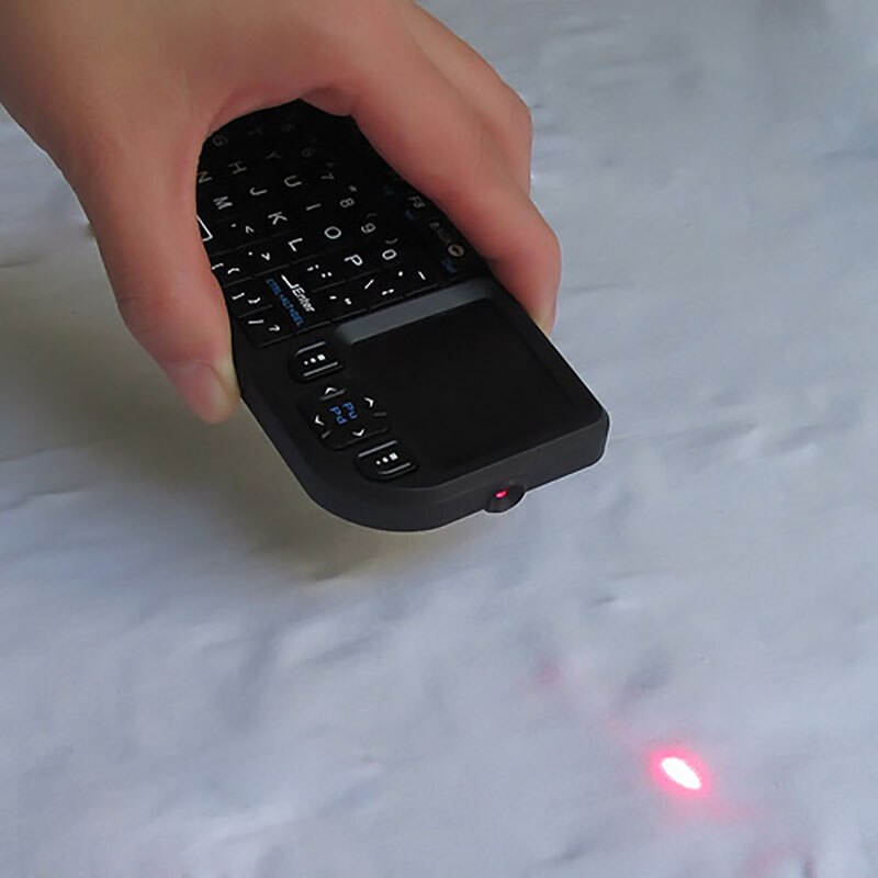 Original Mini 2,4G teclado inalámbrico Touchpad Backlight para Smart TV para Samsung LG Panasonic Android tv caja PC portátil HTPC