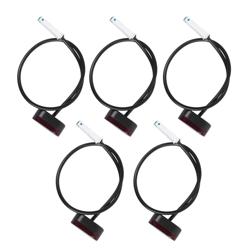 5Pcs Achterlichten Lamp Stoplicht Remlichten Met Lijn Voor Xiaomi Mijia M365 M187 Elektrische Scooter: Default Title