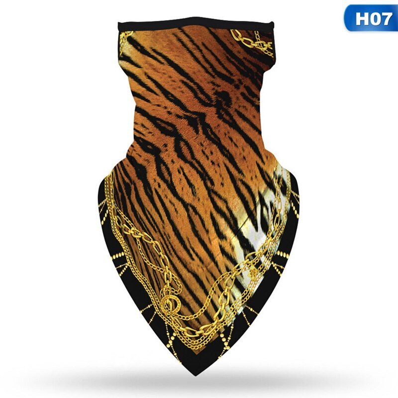 Unisex Bandana Tube Head Scarf Neck Gaiter Face Shield Mouth Cover Triangle Mask Outdoor Breathable Bike Bicycle Motorcycle: H07