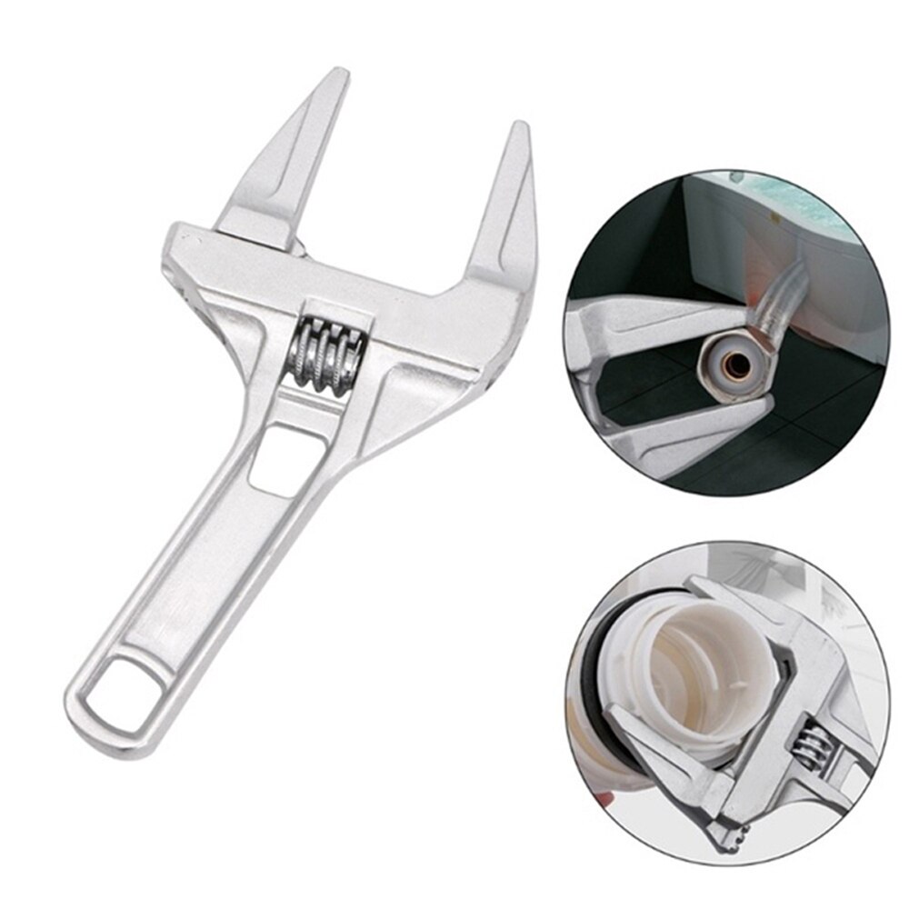 16-68mm Universal Repair Set Bathroom Hand Tools Large Opening Pipe Wrench Nut Key Adjustable Wrench Spanner Repair Set Tools