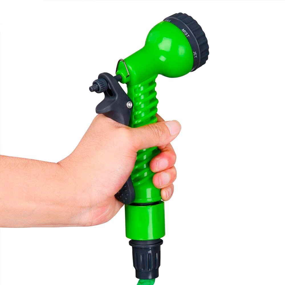 Garden hose, 30m, light, flexible, robust, durable, multiple nozzle, adaptor, irrigation, saves space, hoses, hose, extensible hose