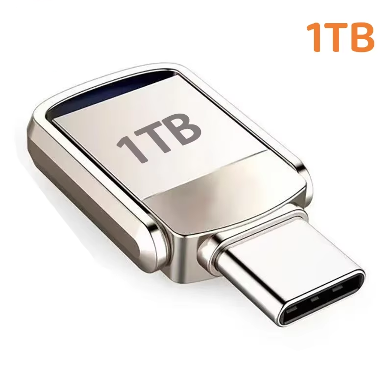 Xiaomi 2TB USB Flash Drive 3.2 Type C PenDrive Memory Stick 256GB 1TB 2TB Pen Drive Flash Disk voor PC Smartphone Opslag U Disk: green
