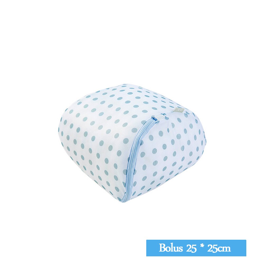 Home Polyester Mesh Laundry Bag Polyester Washing Net Bag For Underwear Sock Washing Machine Pouch Clothes Bra Bags: 182-F-1