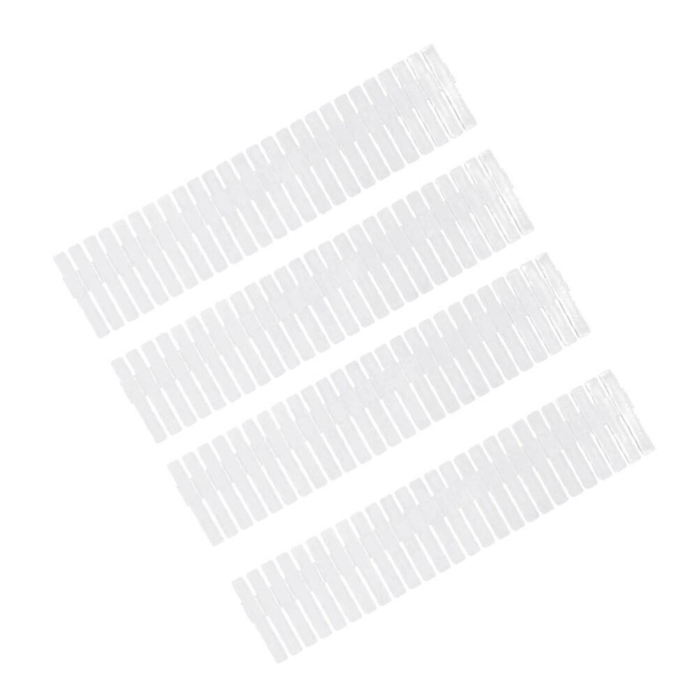 12PCS Drawer Divider Free Drawer Clapboard Drawer Organizer Deviders Household Items Classfication Deviders: Default Title