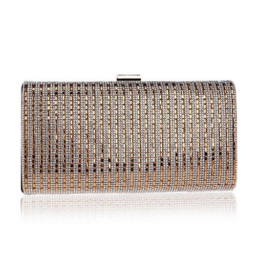 SEKUSA Diamanten Snoep Avondtasje Zomer Mode Vrouwelijke Kleine Dag Clutch Schouder Chain Handtassen Telefoon Sleutel Portefeuilles: YM1096gold