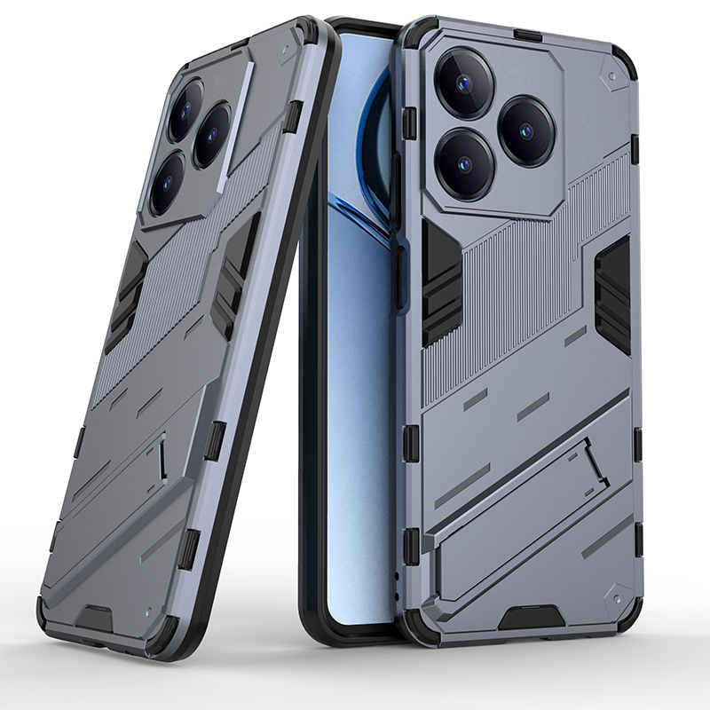 Shockproof Case For Realme C51 C53 C55 C61 C63 C65 C67 Note 50 4G Bumper Armor Back Holder Phone Cover for OPPO A79 5G Fundas: CANVAS / Blue