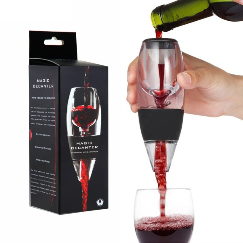 Tragbare Rotwein Dekanter Belüfter Bernoulli Air Magic Belüfter Rot Weiß Wein Whisky Schnelle Dekanter Ausrüstung Bar Zubehör
