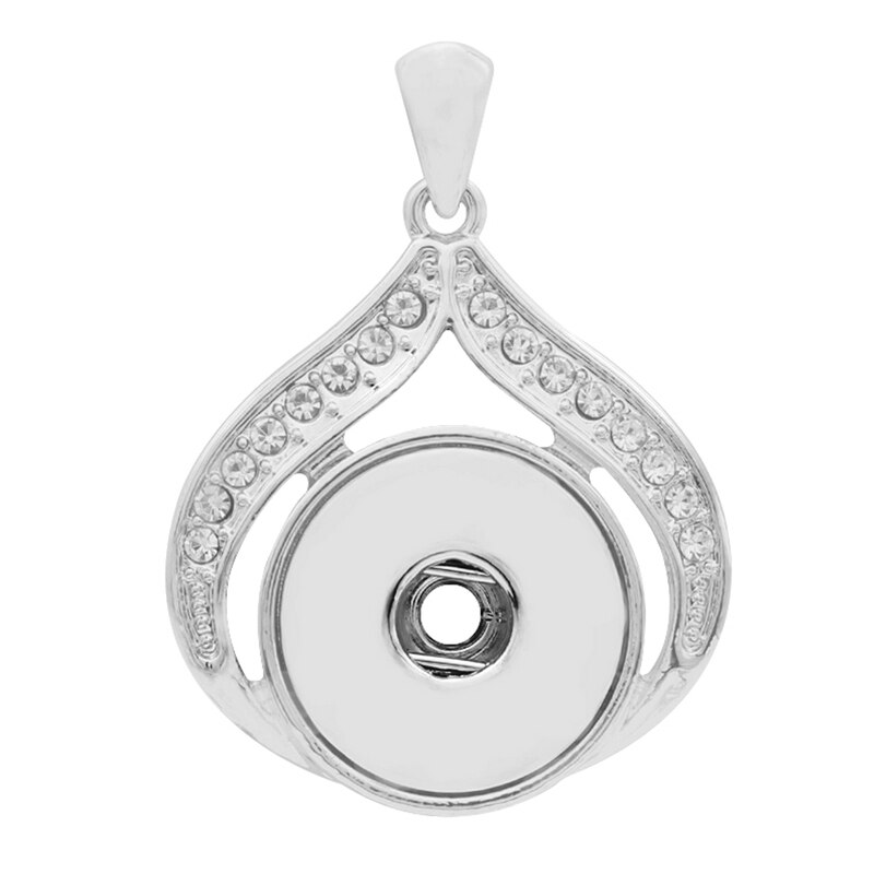 20mm 18mm Snap Button Pendants DIY Jewelry 5pcs/lot （No chain） KD3032