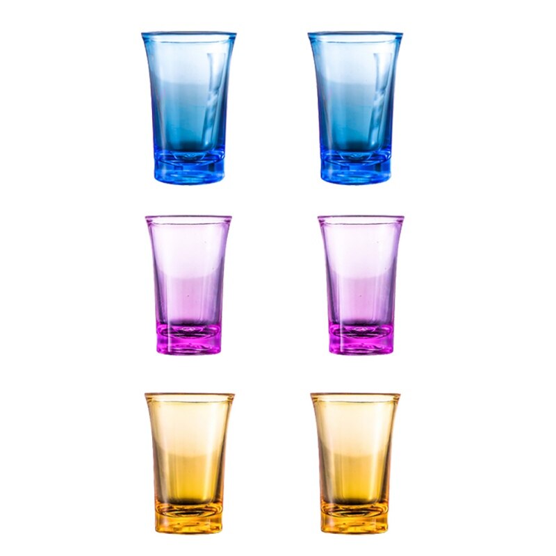 Drikkedispenser multifunktionel rødvin 6 borrelglas dispenser abs materiale shotglas dispenser fest familie produkt: D2-6 stk