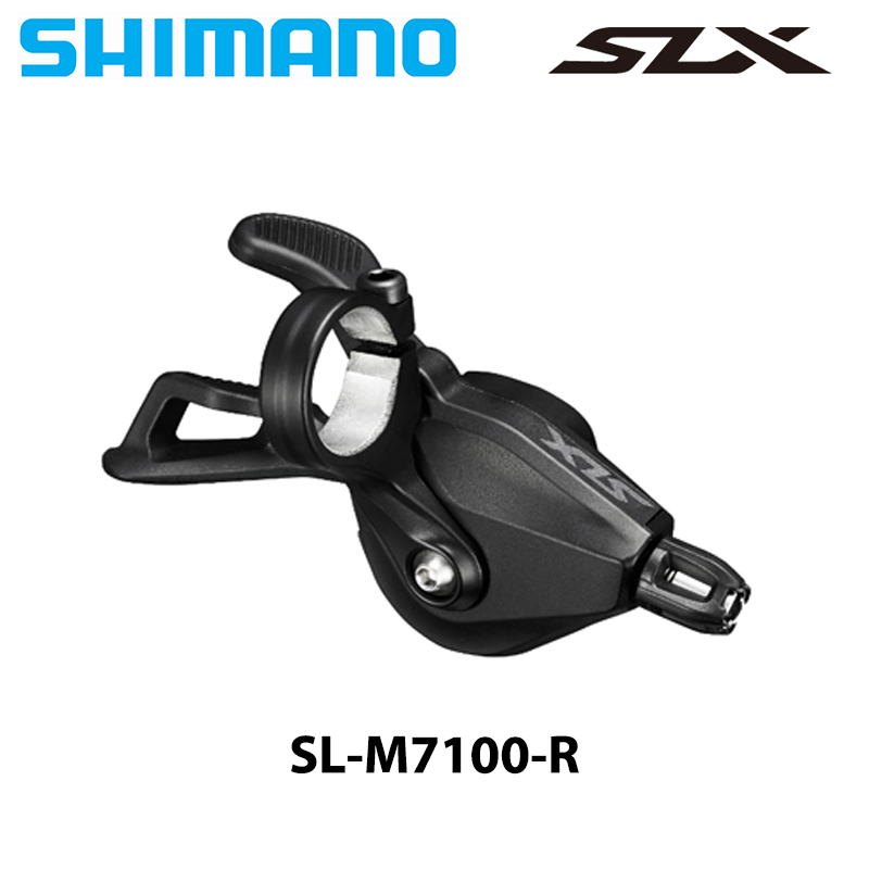 Shimano deore xt slx sl m6100 m7100 m8100 Schalthebel rechts 12 Geschwindigkeit Verknüpfungen 2 Geschwindigkeit für Mountainbike MTB Fahrrad Original teile: Burgunderrot