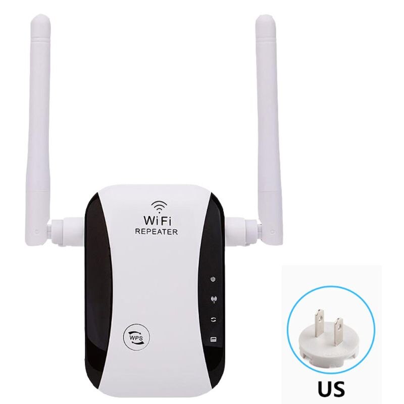 Wifi Repeater Us Uk Eu Au Plug Range Extender Draadloze 2.4Ghz Hoge Snelheid Booster Y5LA: US