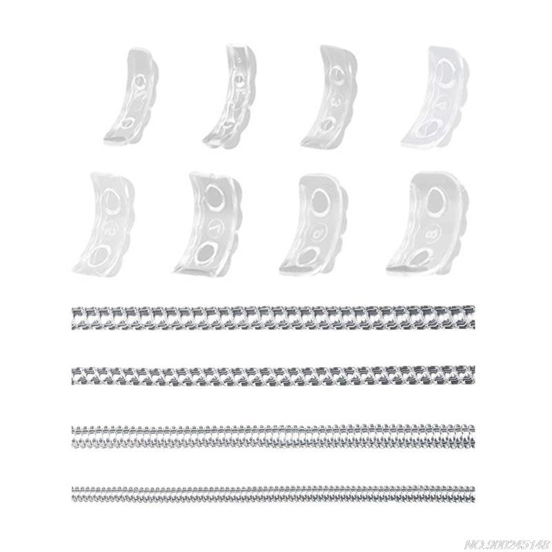 Invisible Clear Ring Maat Richter Resizer Losse Ringen Reducer Ring Sizer Fit Elke Ringen Sieraden Gereedschap O21 20: 12pcs