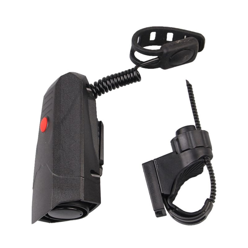 Bike Horn Electronic Bicycle Bell 110dB Waterproof 3 Adjustable Sound Modes Easy Install