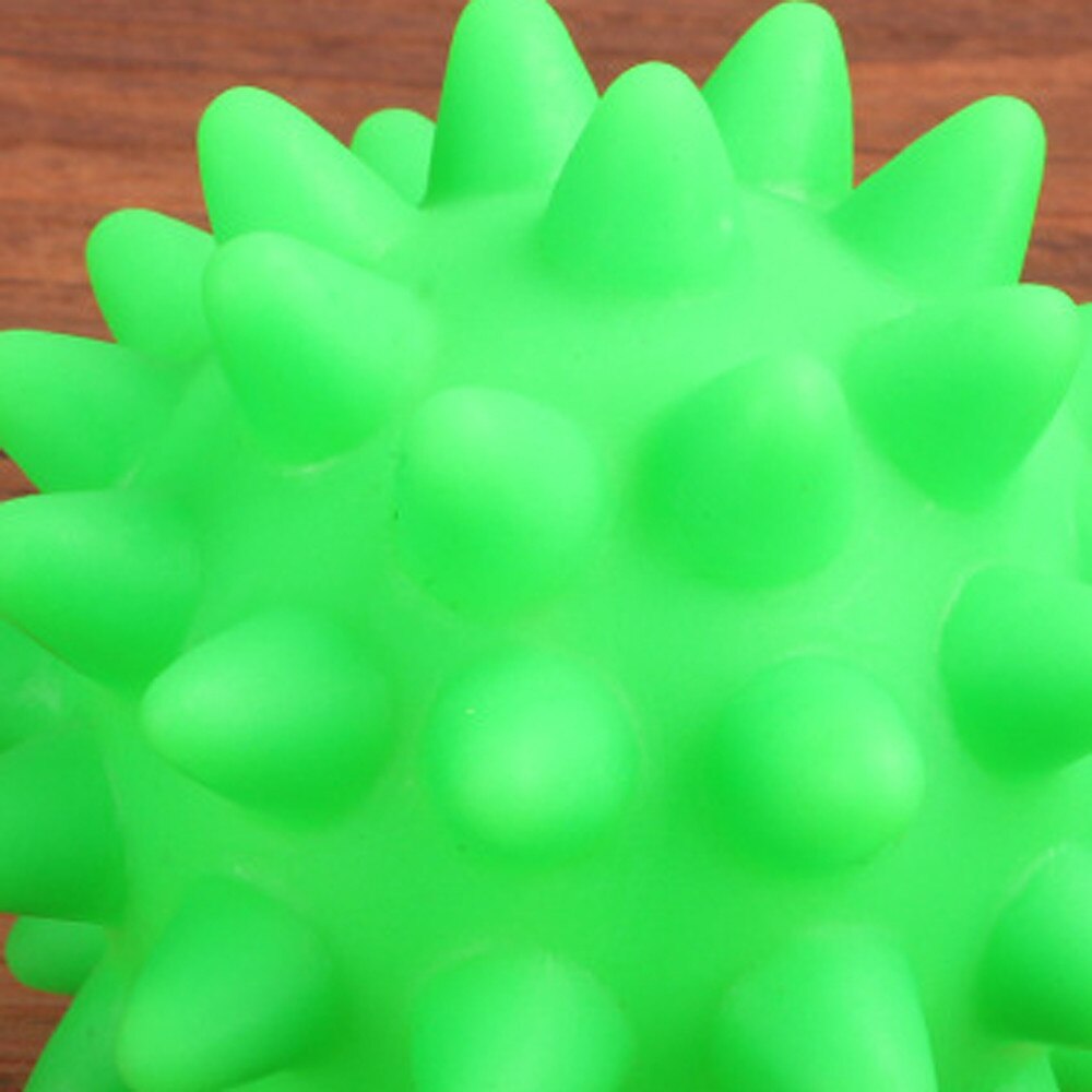 Rubberen Bal Speelgoed Mooie Hond Pet Fun Spikey Bal Bijten Kauwen En Speelgoed Tanden Schoonmaakproducten Voor Huisdier Speelgoed puppy