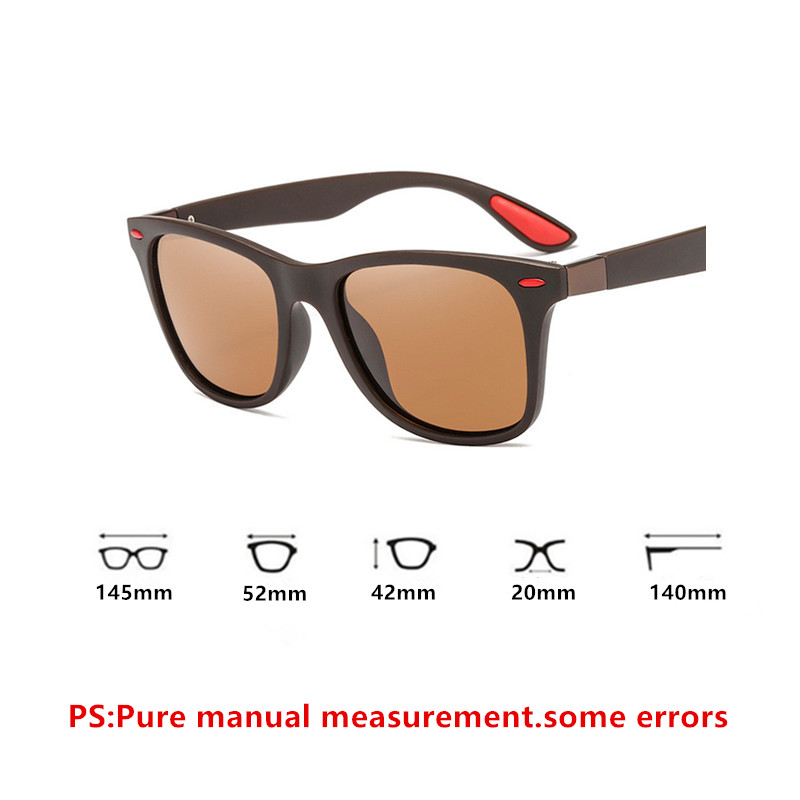 Gafas de sol polarizadas para hombre y mujer, lentes de sol deportivas de clásico para conducir, pescar y ciclismo, accesorios de para adultos
