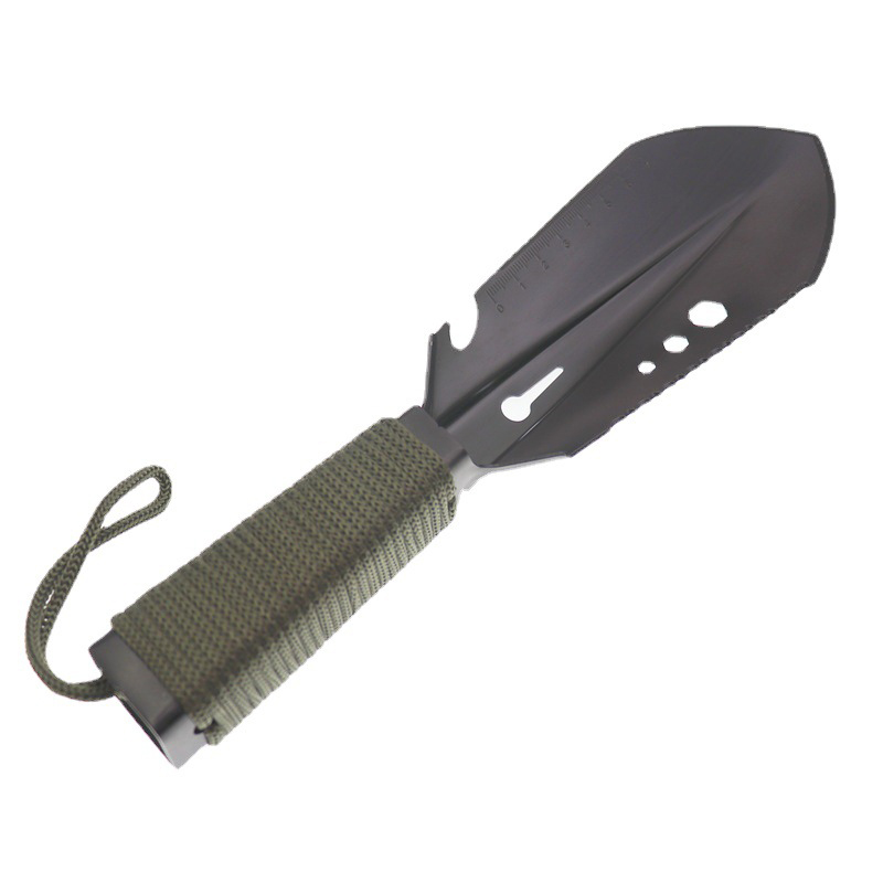 Pelle multifonctionnelle pour l'extérieur, petite pelle à main Portable, survie Camping randonnée équipement de voyage, outil de jardin