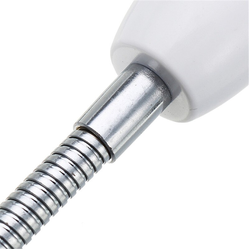 1pcs AC250V E14 om E27 Flexibele Extend Lamp Basis Lamp Extension Adapter Schroef Houder Socket Converter 18CM Wit