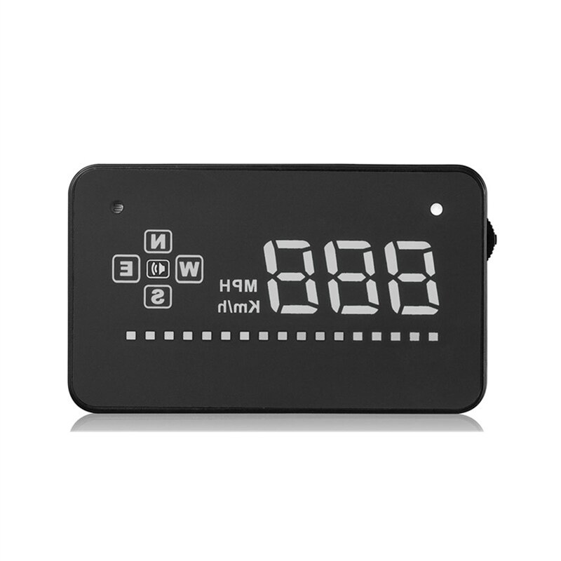 Hud Display 3.5 inch Car Projector in The Car Alarm GPS Head Up Display Speedometer Windshield display speedometer Portable hud