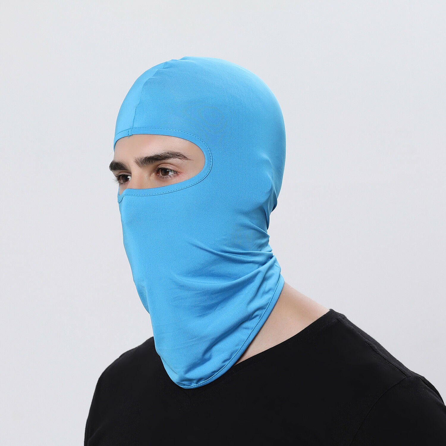 Full Face Mask lycra Balaclava Ultra-thin Cycling Motorcycle Protecting Ski Neck: 8