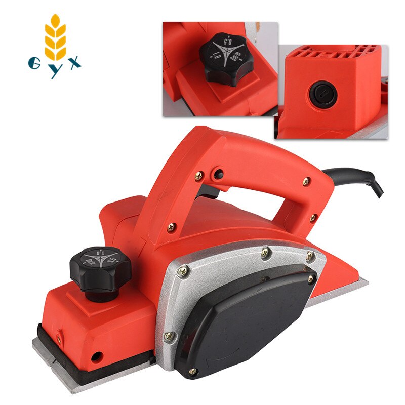 portable woodworking electric planer household small multifunctional woodworking electric planer mechanical push planer