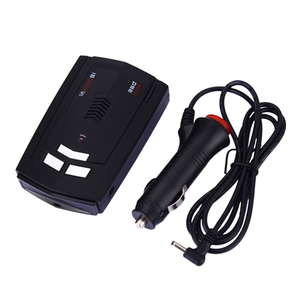 1 Pc Detectors Long Range 360 Degree Detection Voice Reminder 500W 12V LED Display Alarm Speed Camera Detector: Default Title