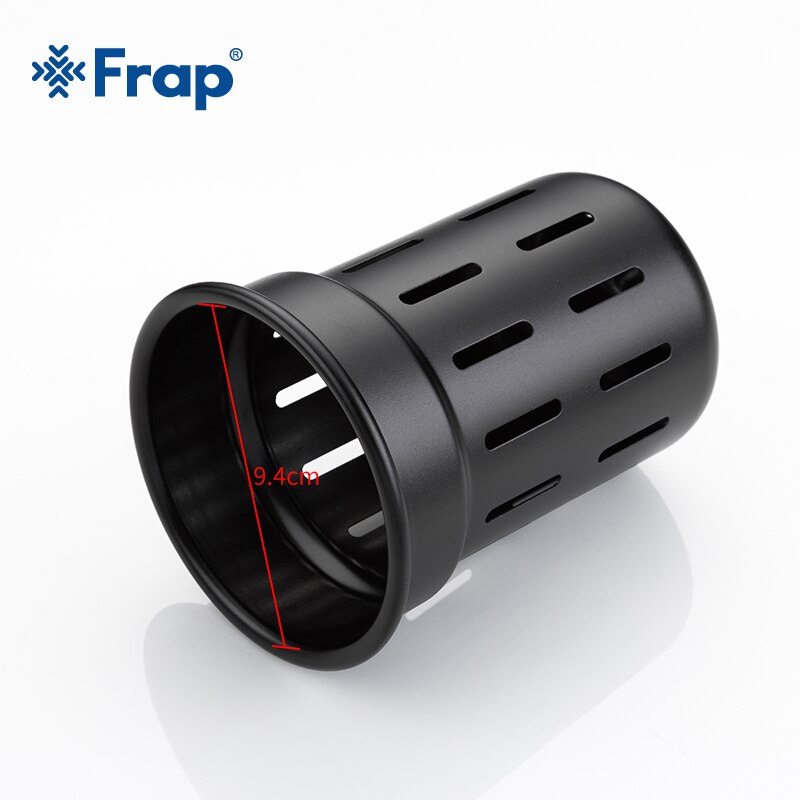 FRAP Amerika Badkamer Accessoires Wandmontage Zwarte Ruimte Aluminium Huishoudelijke Badkamer Wc Borstel Houder Y18053