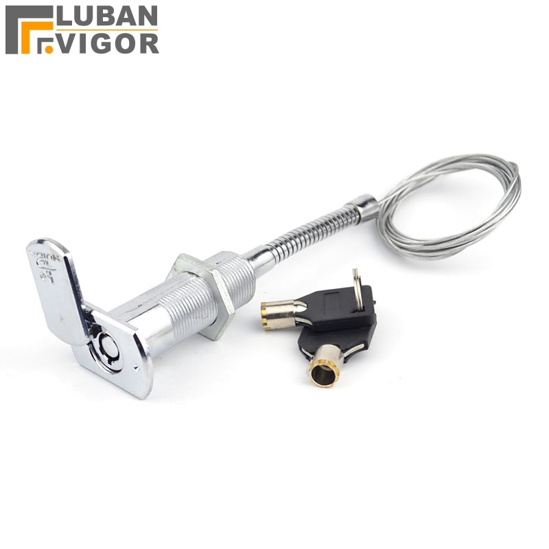 Cerradura eléctrica de emergencia automática para garaje, cerradura de alambre para puerta con persiana enrollable, súper seguridad, bloqueo de cable/a través de paredes, Hardware