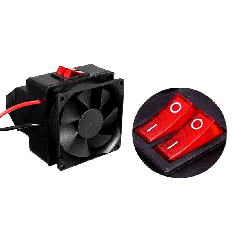 Chauffage en céramique portatif de voiture et ventilateur, 24V 150W-300W le chauffage rapide automatique décongèle le véhicule de désembuage de pare-brise de désembuage de désembueur