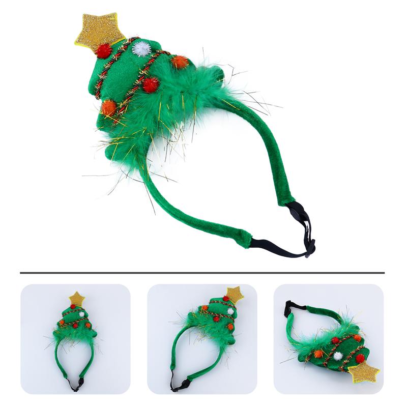 Beaupretty 4 paar Kerstmis hertengewei haarspelden schattig gewei haarspelden Kerstmis mooi kerstfeest hoofddeksels voor kinderen kinderen (stijl 1