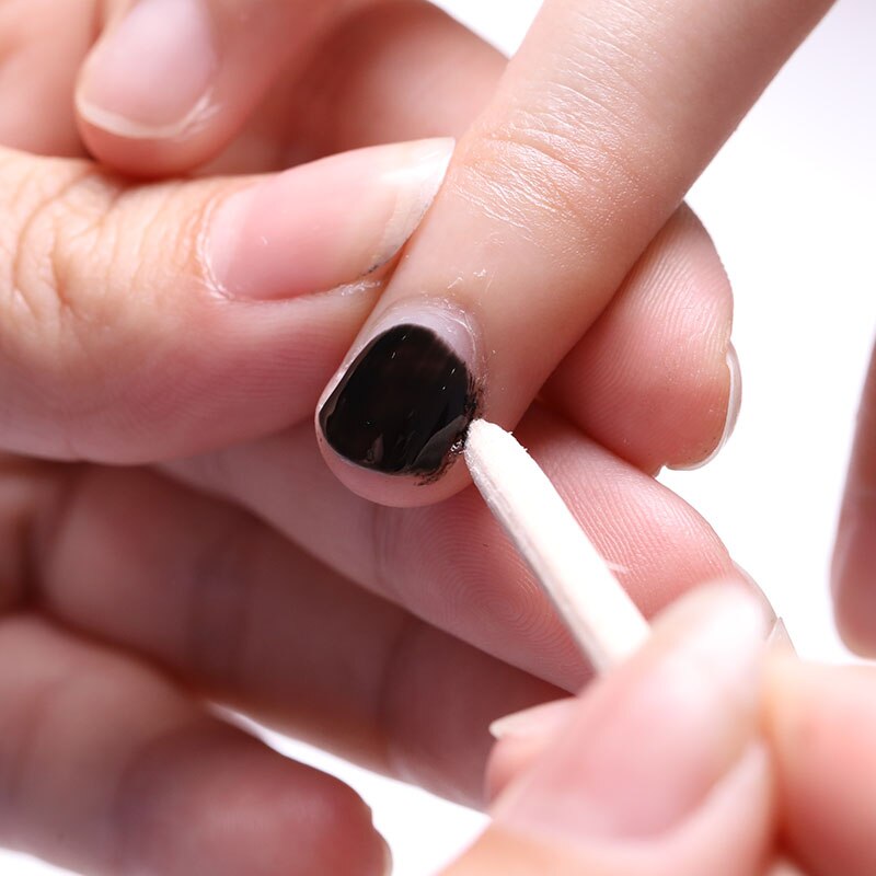 Herramientas para punteado de uñas, 10 Uds., herramienta para quitar el bastón de madera con diamantes de imitación, para decoración de uñas, herramienta de accesorios para uñas #575