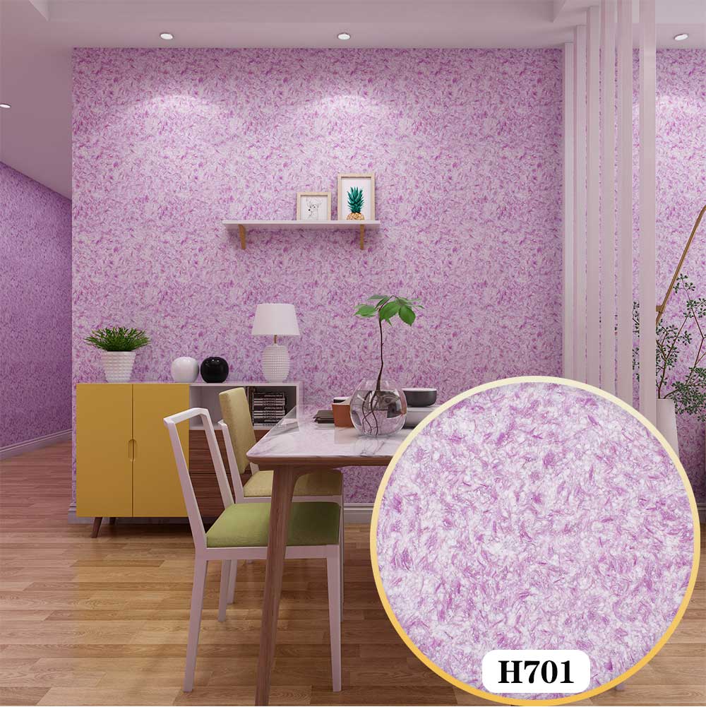 Beishubao H7 Serie Zijde Gips Wandbekleding Materiaal Vloeibaar Behang Eco Diy Voor Interieur Decoratie: H701