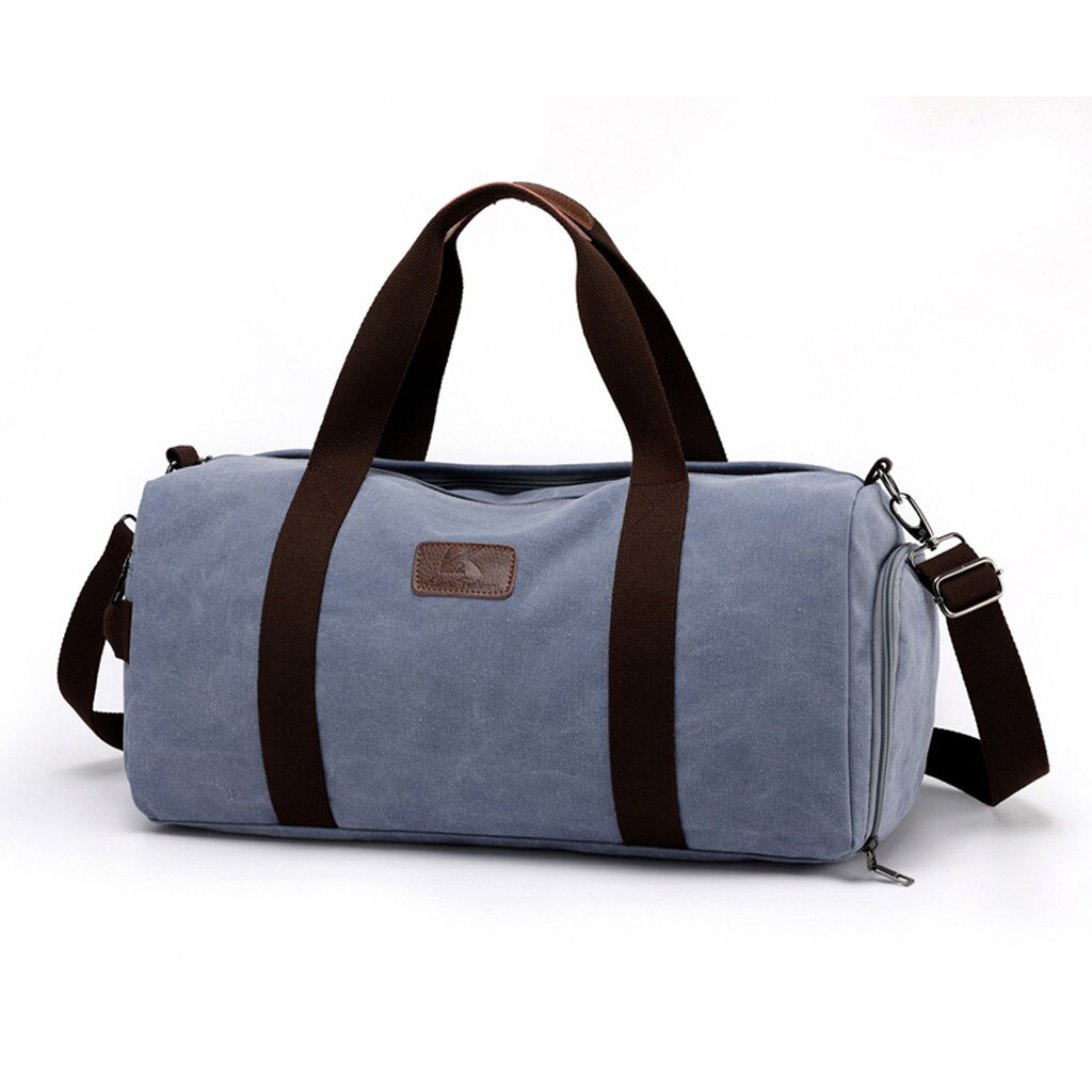 Aelicy sacos de desporto de viagem dos homens luz bagagem negócios lona bolsa feminina ao ar livre duffel fim de semana crossbody bolsa ombro pacote: BU