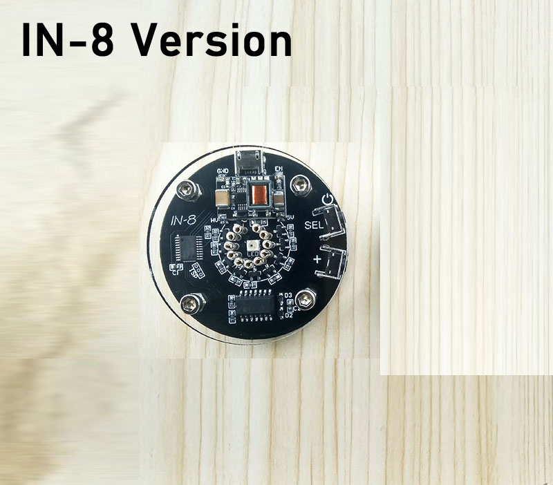 1x Enkele Buis Nixie Klok Voor QS30-1 In-12 In-14 In-18 QS18-12 QS27-1 In-8 In-8-2 Z 568M Gloeibuis In12 In14 Digitale Buis: Zilver