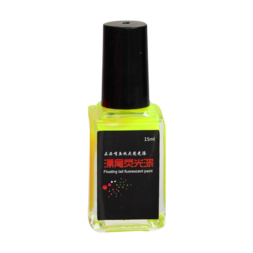 Vissen Bobber Boei Staart Snelle Reparatie Vernieuwen Fluorescerende Verf Vissen Accessoires Benodigdheden: Yellow